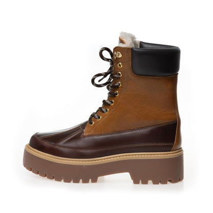COPENHAGEN SHOES REAL MOMENTS Laarzen 907 BROWN/COGNAC