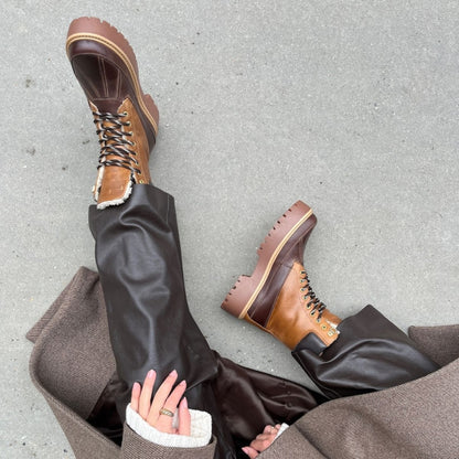 COPENHAGEN SHOES REAL MOMENTS Laarzen 907 BROWN/COGNAC