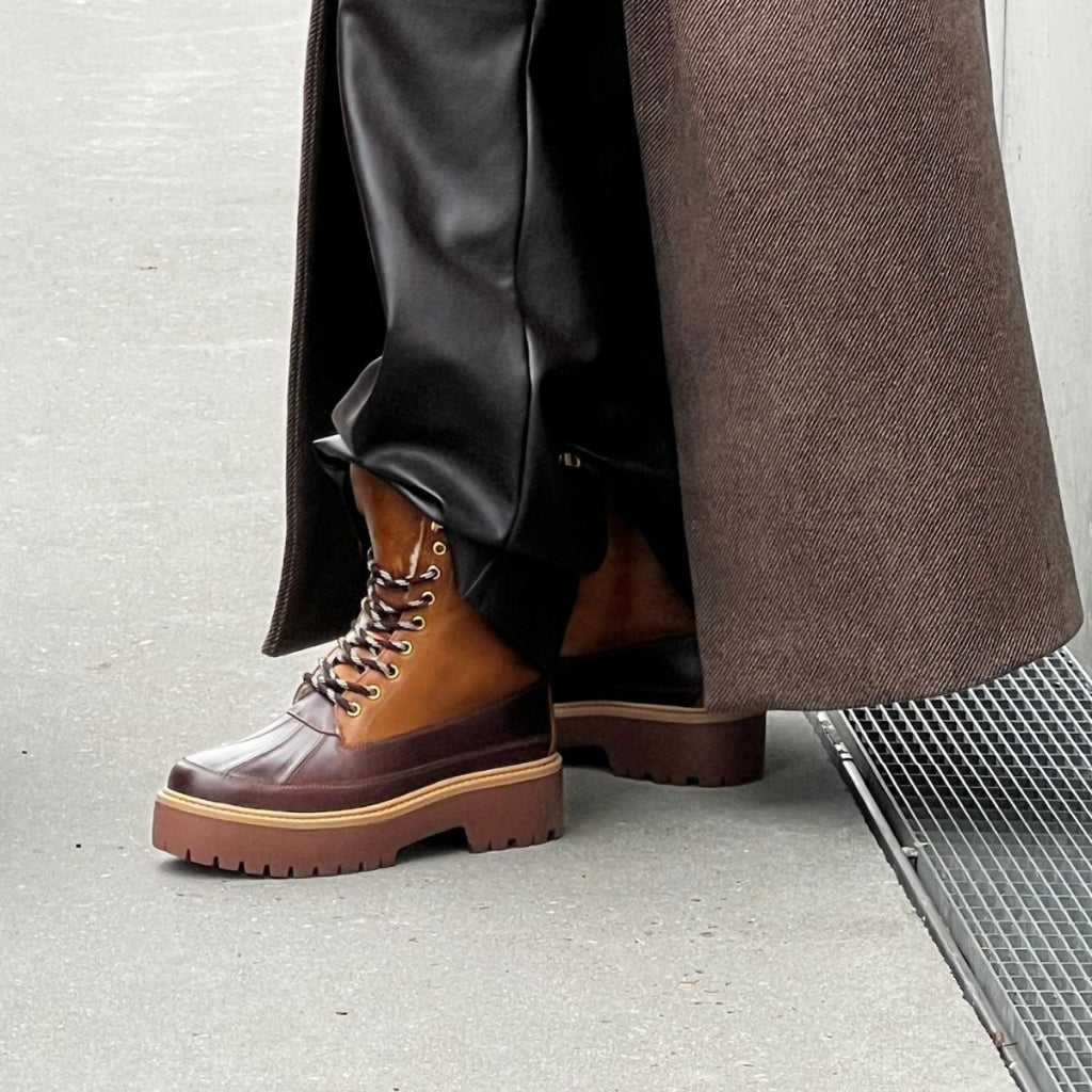 COPENHAGEN SHOES REAL MOMENTS Laarzen 907 BROWN/COGNAC