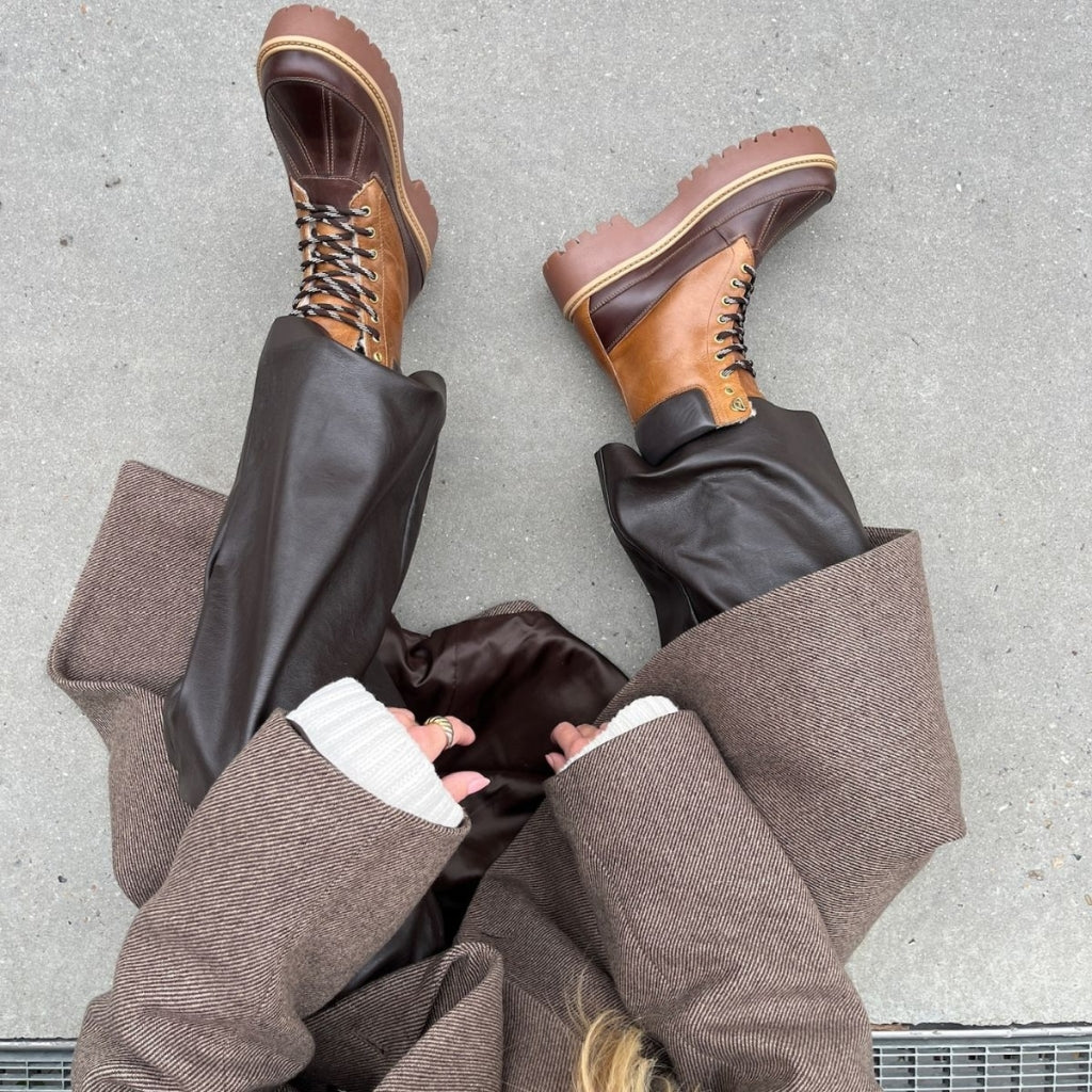 COPENHAGEN SHOES REAL MOMENTS Laarzen 907 BROWN/COGNAC