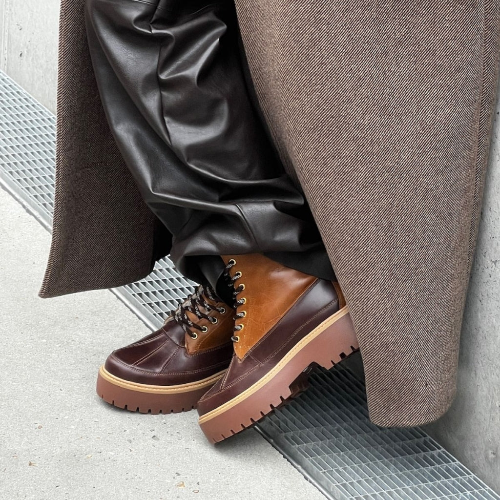 COPENHAGEN SHOES REAL MOMENTS Laarzen 907 BROWN/COGNAC