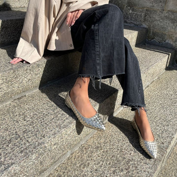 COPENHAGEN SHOES REAL VIBES Ballerinas 371 PLATINO