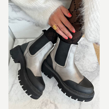 COPENHAGEN SHOES SALLY GIRL 23 LOW Laarzen 0050 SILVER