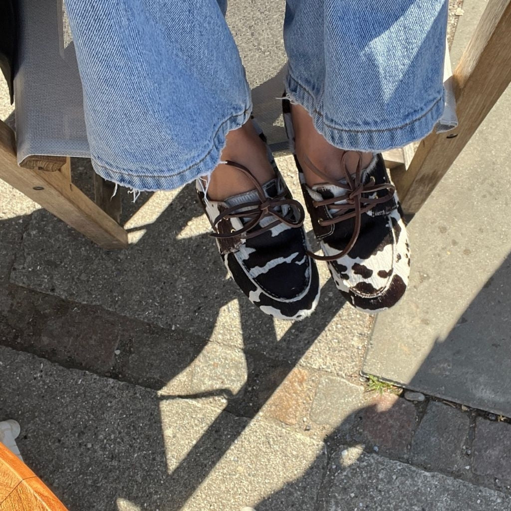 COPENHAGEN SHOES SAVANNAH CV. Shoe 0109 WHITE/BROWN