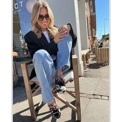 COPENHAGEN SHOES SAVANNAH CV. Shoe 0109 WHITE/BROWN