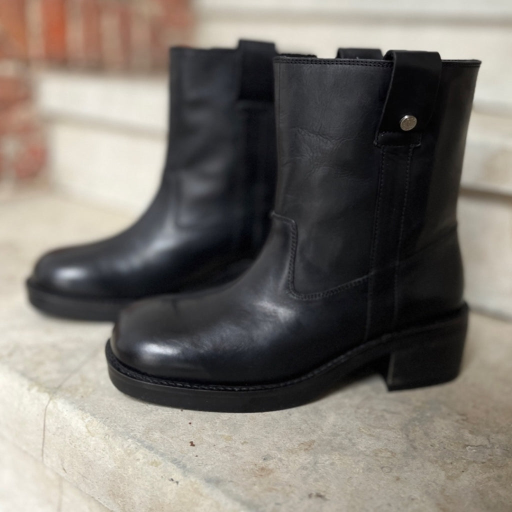 COPENHAGEN SHOES SAY MORE - BLACK Laarzen 0001 BLACK