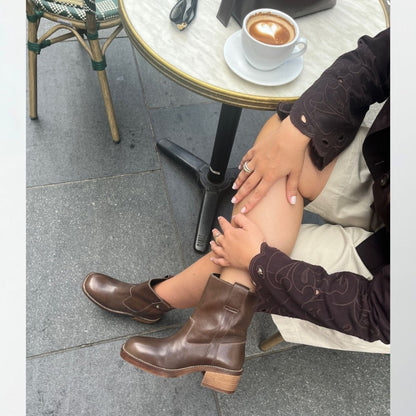 COPENHAGEN SHOES SAY MORE - BROWN/TAN Laarzen 0012 BROWN