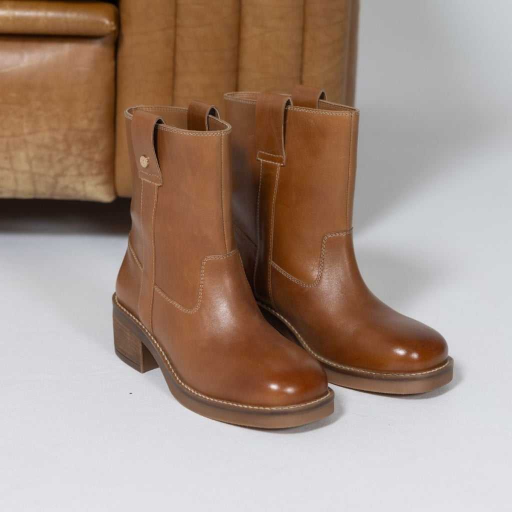 COPENHAGEN SHOES SAY MORE - BROWN/TAN Laarzen 125 TAN