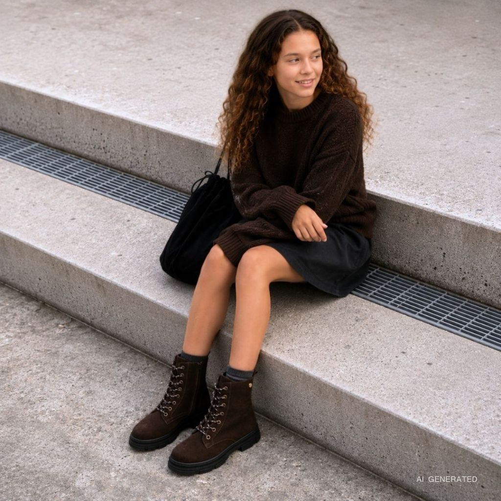 COPENHAGEN KIDS SISSY Laarzen 0018 DK BROWN