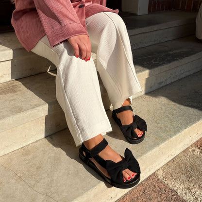 COPENHAGEN SHOES SKY AND DIAMONDS 23 SUEDE Sandalen 0001 BLACK