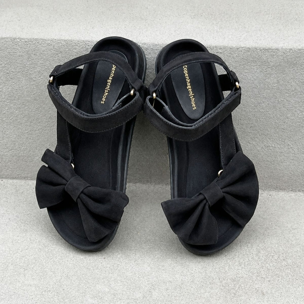 COPENHAGEN SHOES SKY AND DIAMONDS 24 SUEDE Sandalen 0001 BLACK SUEDE