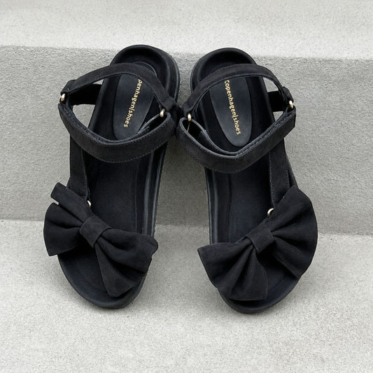 COPENHAGEN SHOES SKY AND DIAMONDS 24 SUEDE Sandalen 0001 BLACK SUEDE