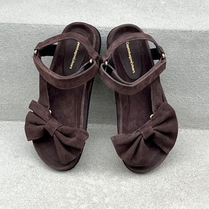 COPENHAGEN SHOES SKY AND DIAMONDS 24 SUEDE Sandalen 004 Dark brown