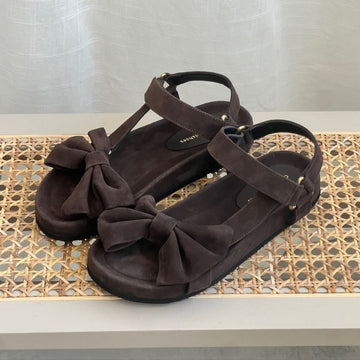 COPENHAGEN SHOES SKY AND DIAMONDS 24 SUEDE Sandalen 004 Dark brown