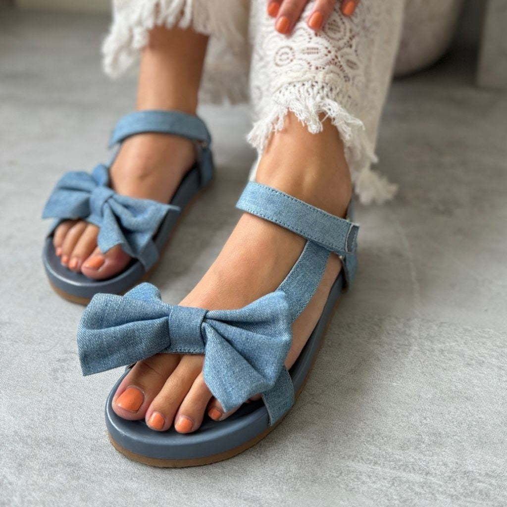 COPENHAGEN SHOES SKY AND DIAMONDS JEANS Sandalen 077 Jeans blue