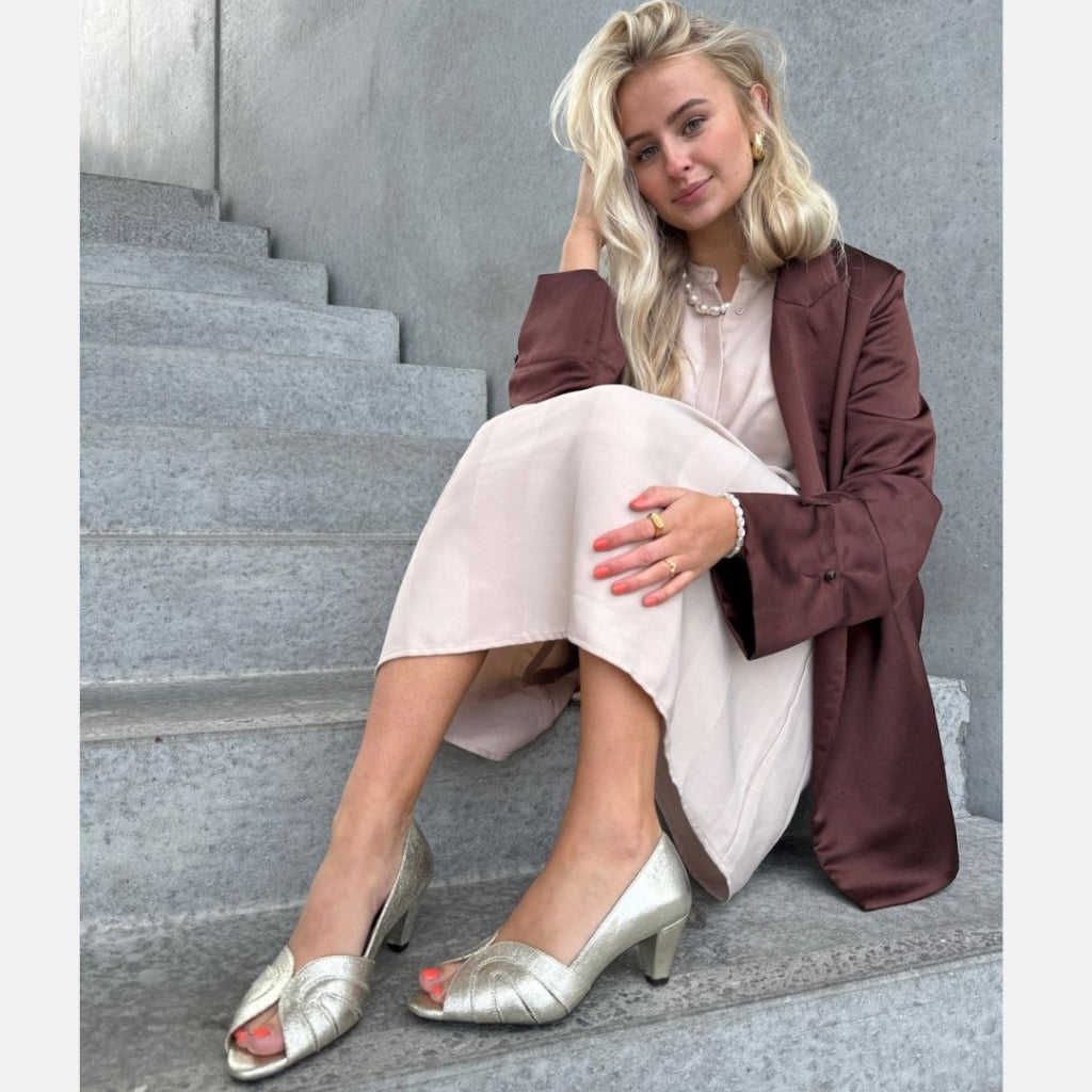 COPENHAGEN SHOES SOUL GIRL GOLD Heels 0051 GOLD