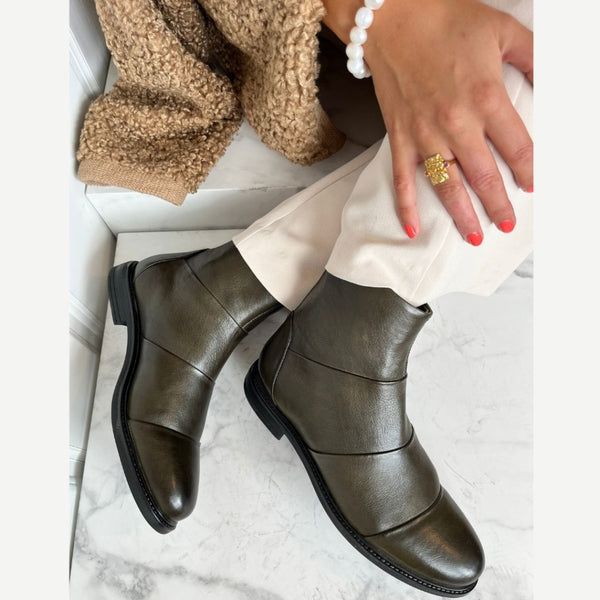 COPENHAGEN SHOES STEPHANIE Boot 00013 FOREST (GREEN)