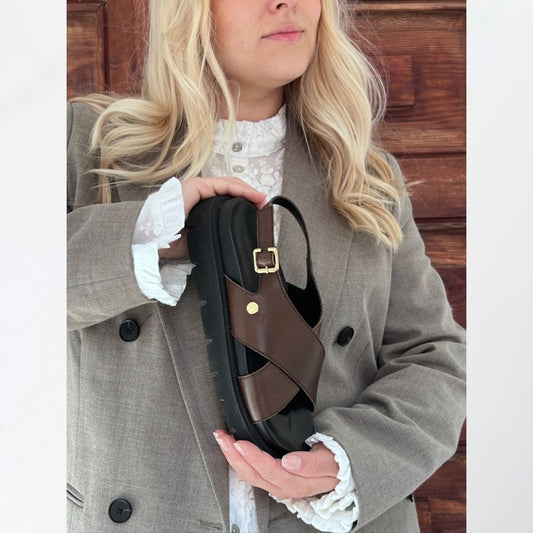 COPENHAGEN SHOES SUMMERTIME Sandalen 0018 DK BROWN