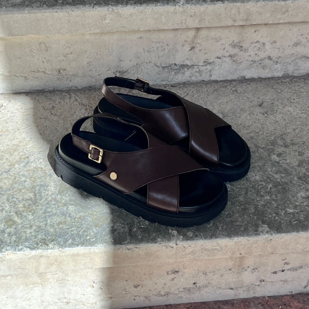 COPENHAGEN SHOES SUMMERTIME Sandalen 0018 DK BROWN