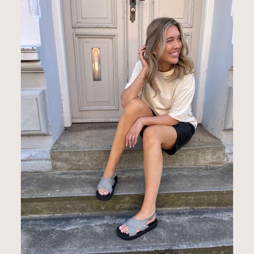 COPENHAGEN SHOES SUMMERTIME Sandalen 0741 GREY DENIM