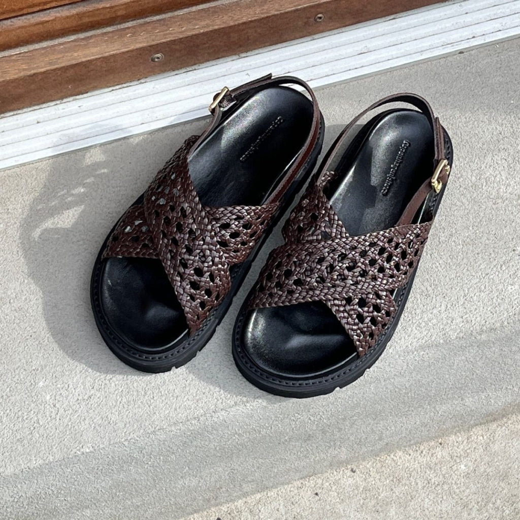 COPENHAGEN SHOES SUMMERTIME F. Sandalen 0018 DK BROWN