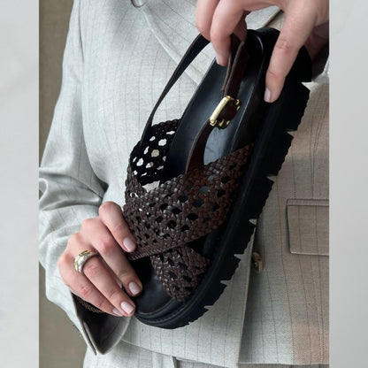 COPENHAGEN SHOES SUMMERTIME F. Sandalen 0018 DK BROWN