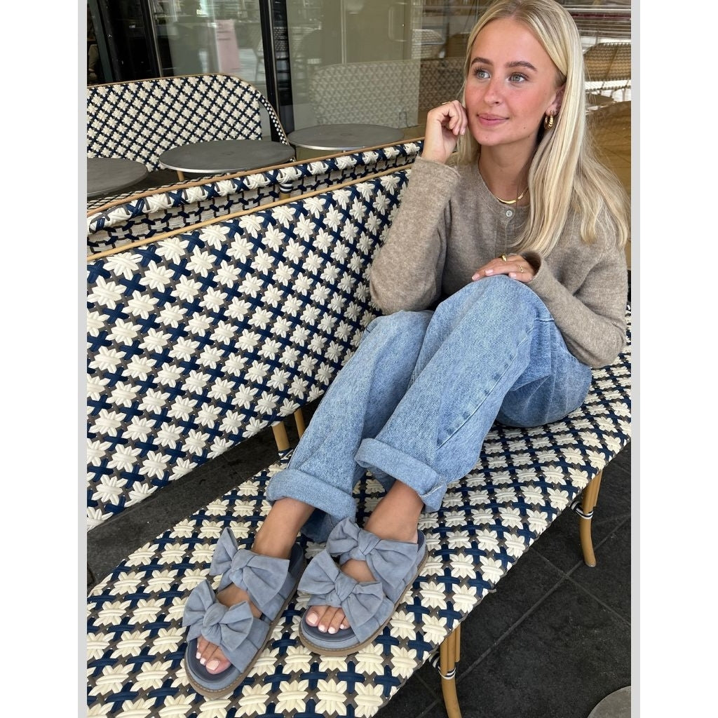 COPENHAGEN SHOES SUMMER DREAM SUEDE Slippers 0302 CLOUD