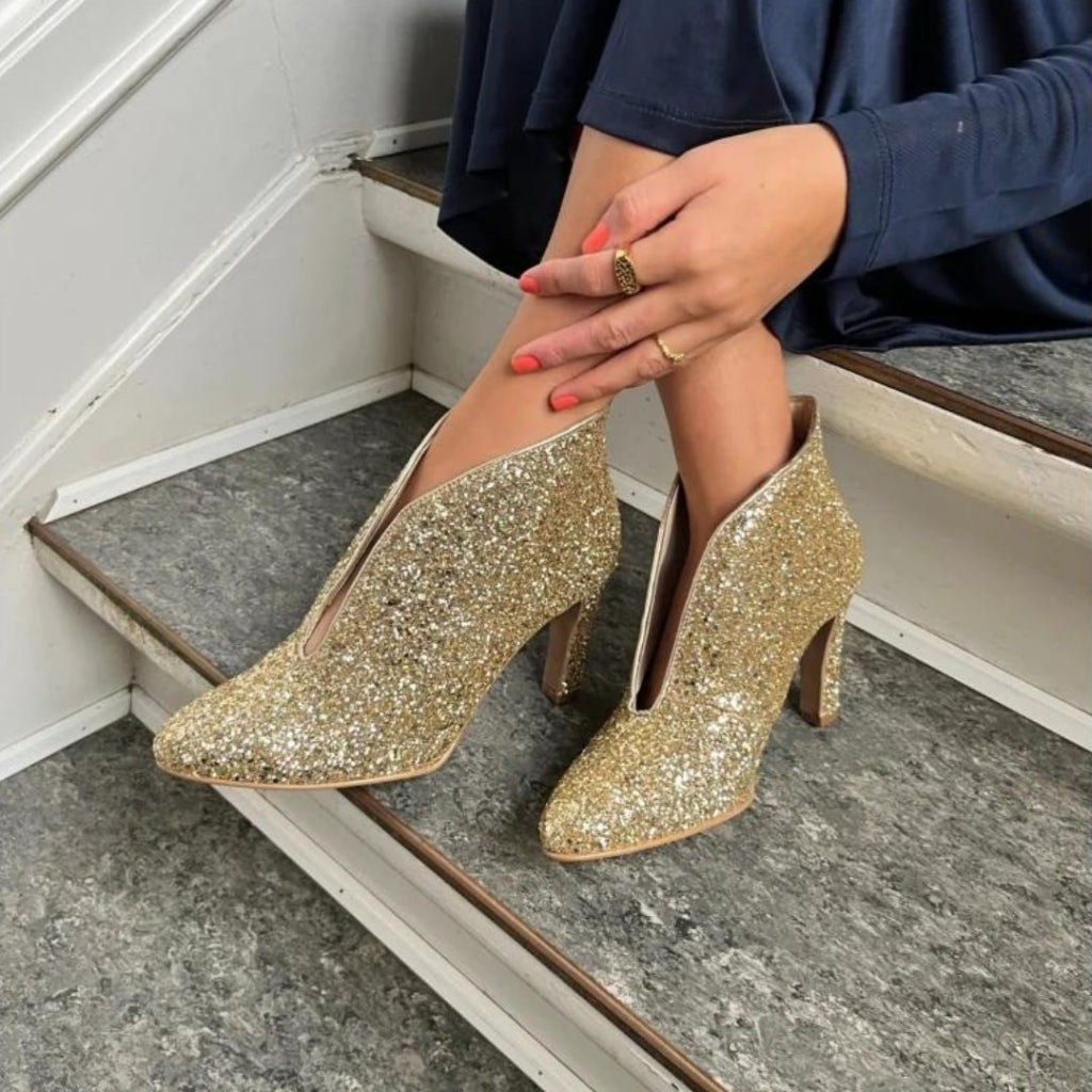 Shining heels on sale
