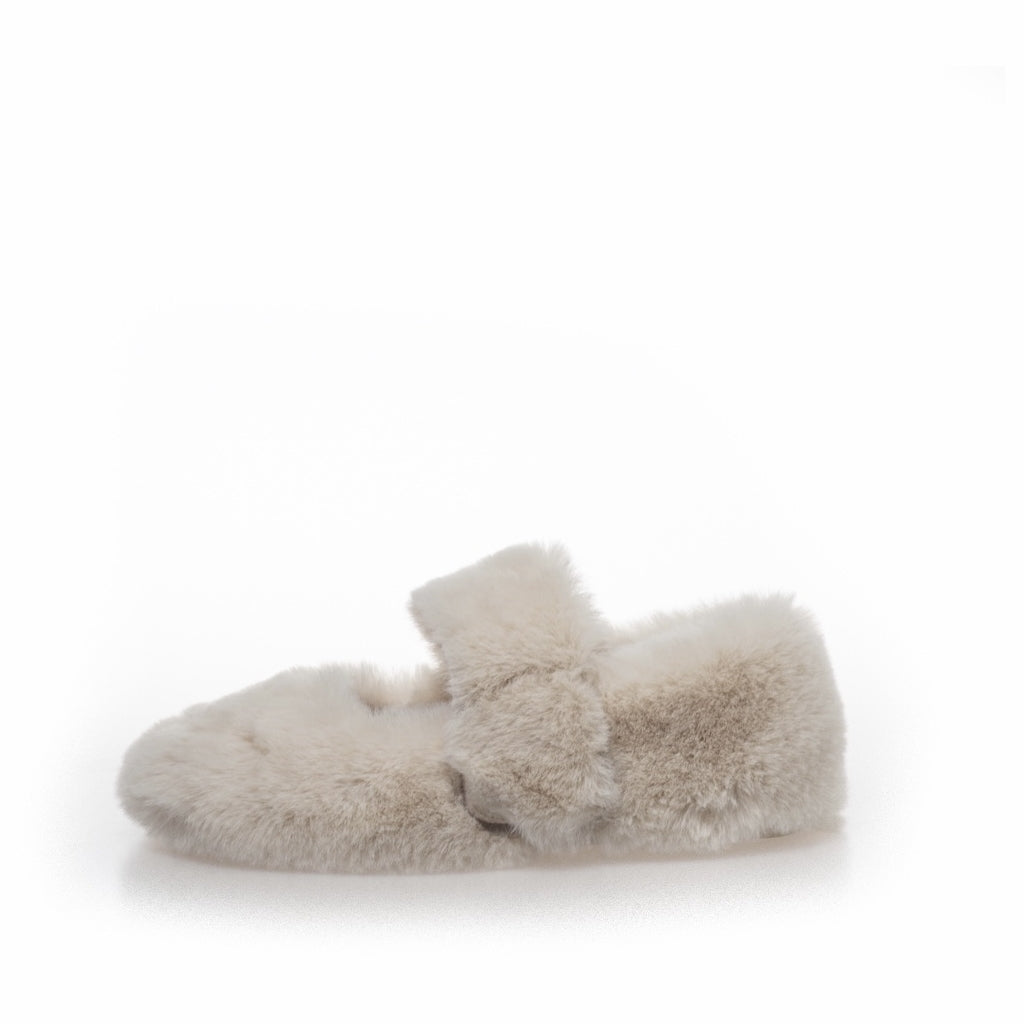 COPENHAGEN SHOES TEDDY Pantoffels 1620 OFF WHITE