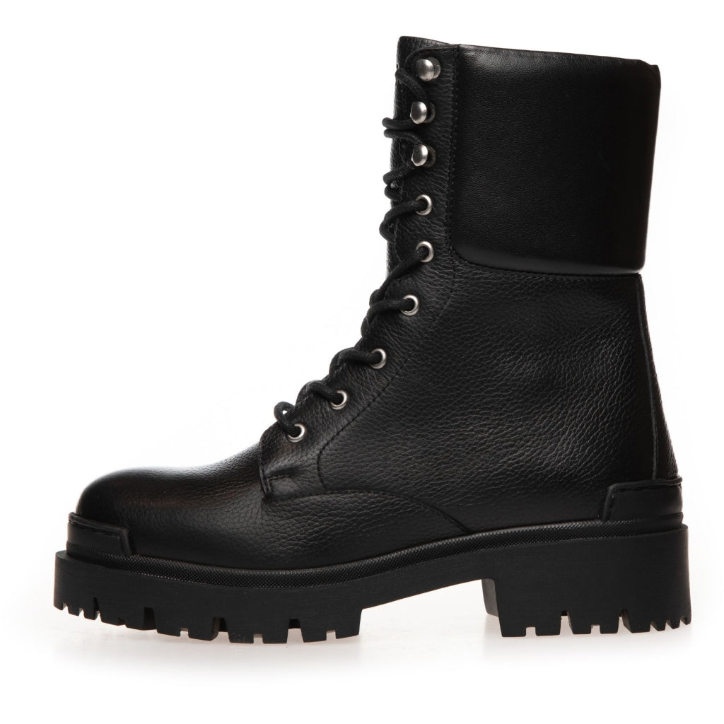 COPENHAGEN SHOES THE BECAUSE BOOT LEATHER Laarzen 0001 BLACK