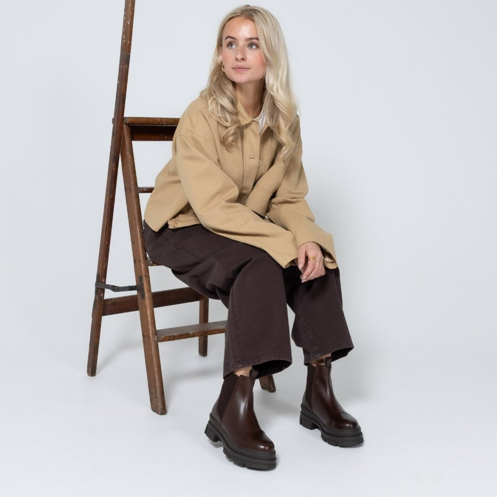 COPENHAGEN SHOES THE CELESTE LOW Laarzen 004 Dark brown