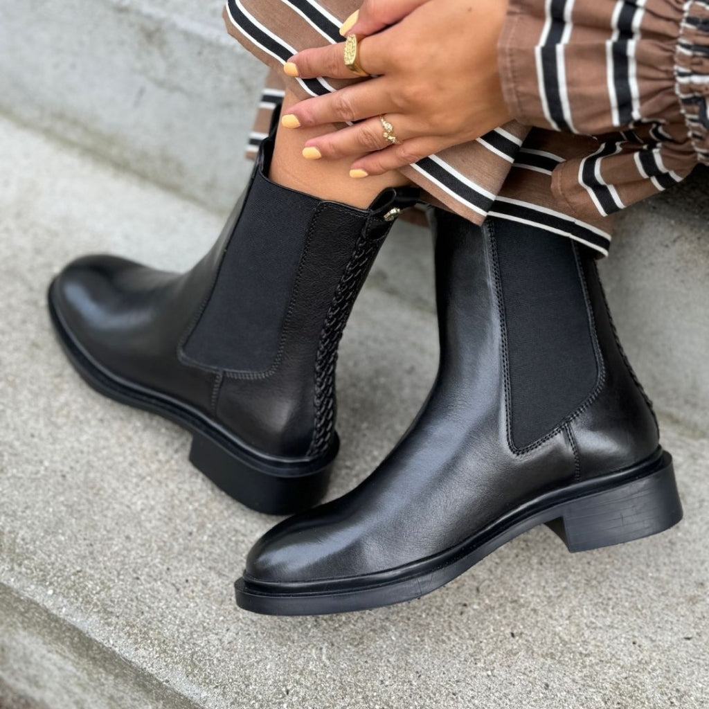 COPENHAGEN SHOES THE CITY LIFE Laarzen 0001 BLACK