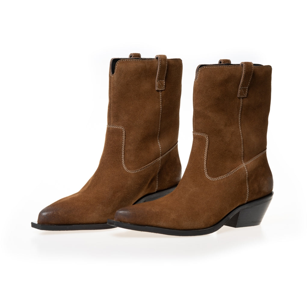 COPENHAGEN SHOES THE COUTURE WALK S. Laarzen 0134 TOBACCO
