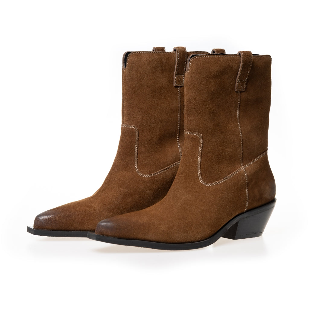 COPENHAGEN SHOES THE COUTURE WALK S. Laarzen 0134 TOBACCO