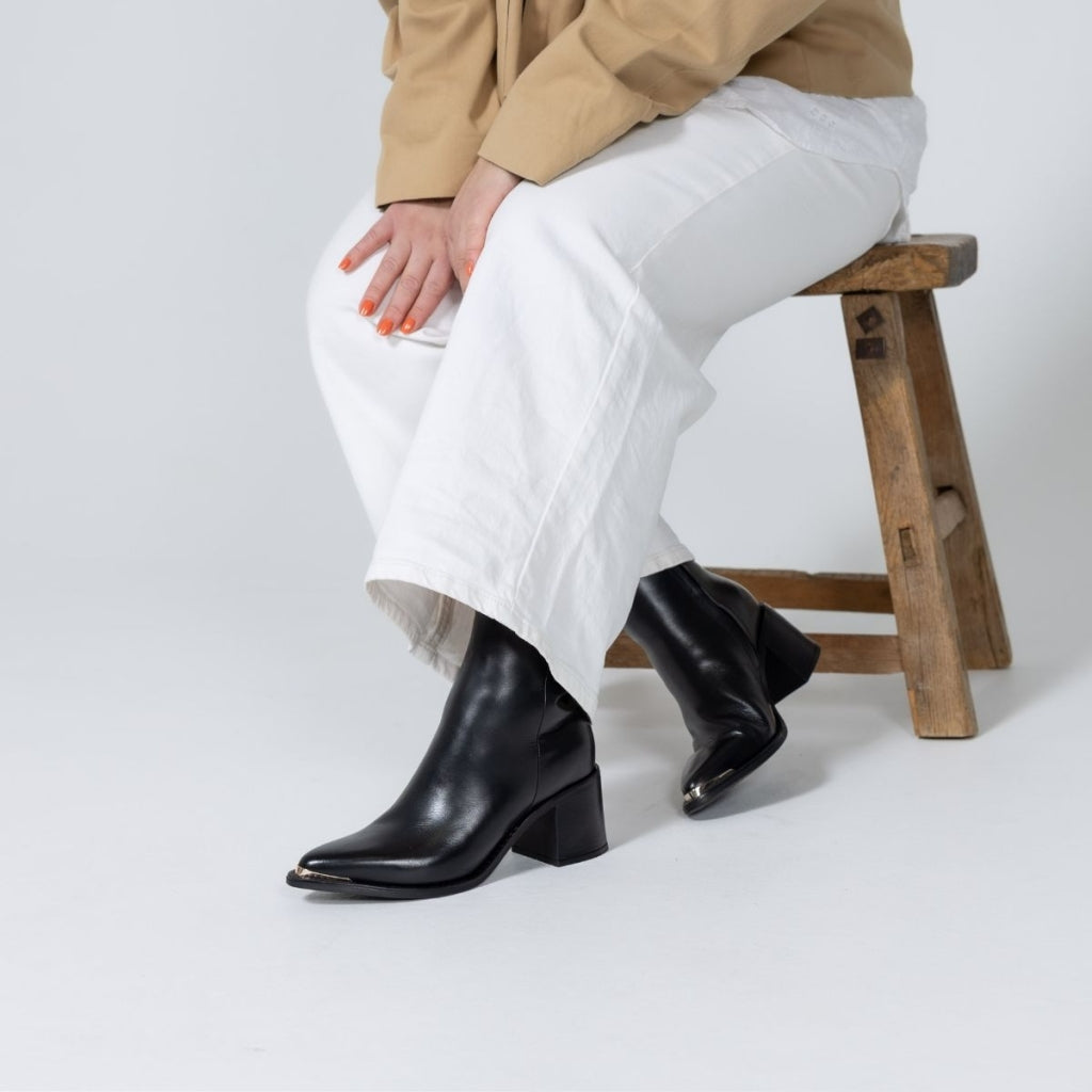 COPENHAGEN SHOES THE EMELY BOOT Laarzen 0001 BLACK