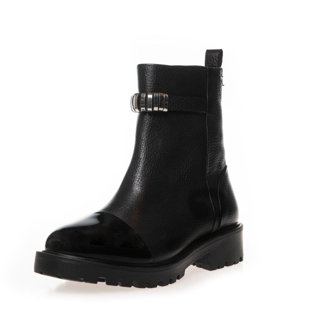 COPENHAGEN SHOES THE FAIRYTALE AND ME Laarzen 2206 BLACK/SILVER