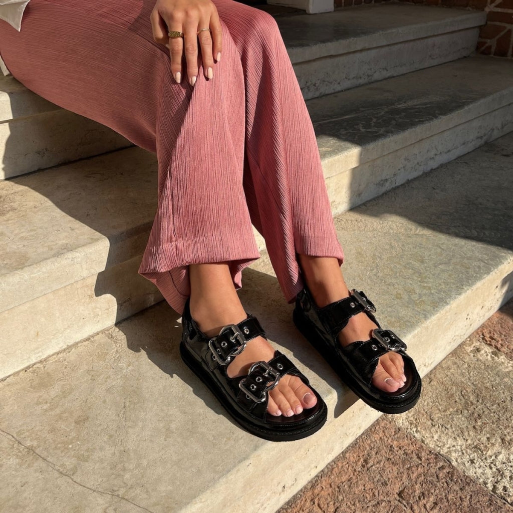 COPENHAGEN SHOES THE MAGICAL PATENT Sandalen 0011 BLACK PATENT