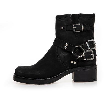 COPENHAGEN SHOES THE MAGIC MOVE NUBUCK Laarzen 110 Black nubuch