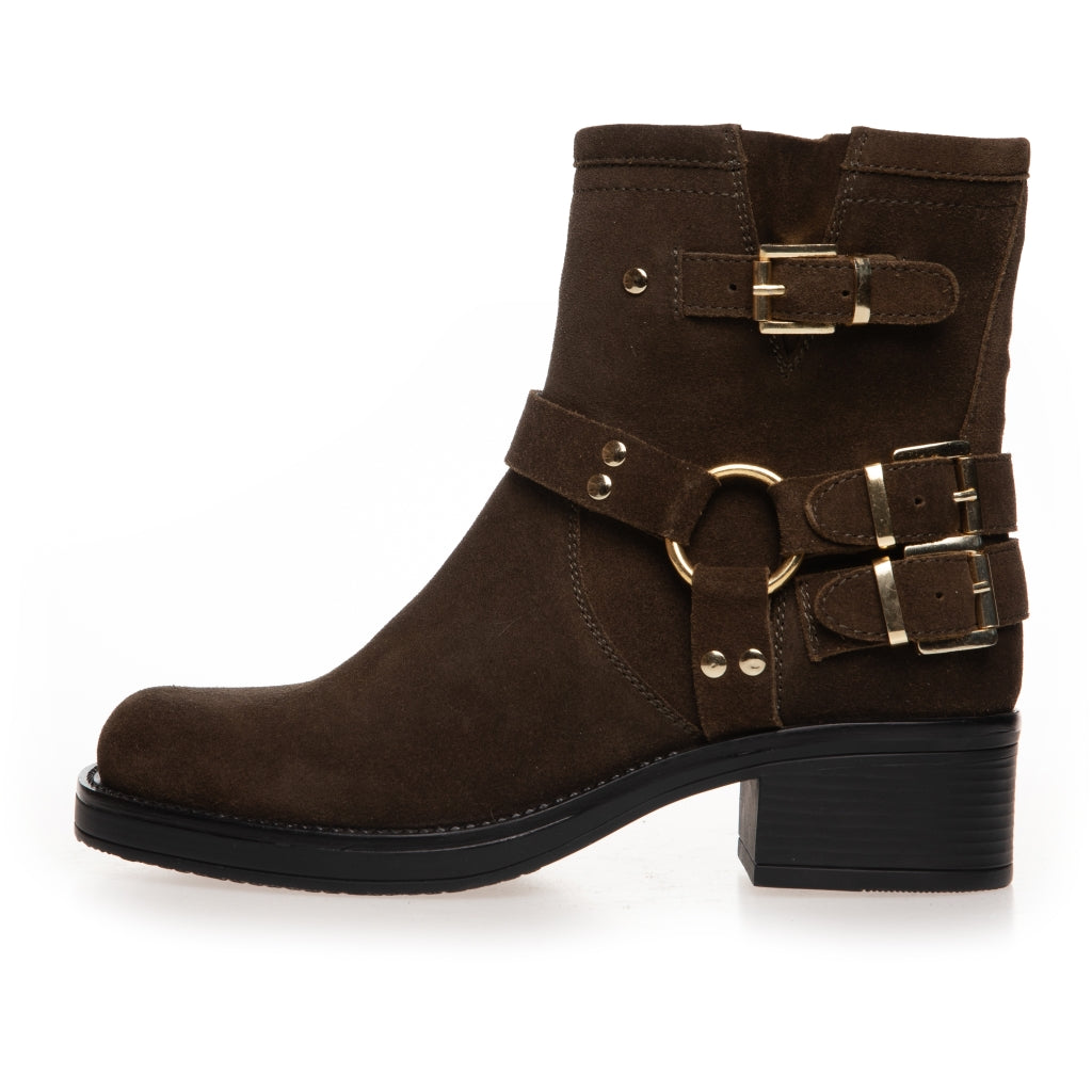 COPENHAGEN SHOES THE MAGIC MOVE SUEDE Laarzen 100 ARMY GREEN