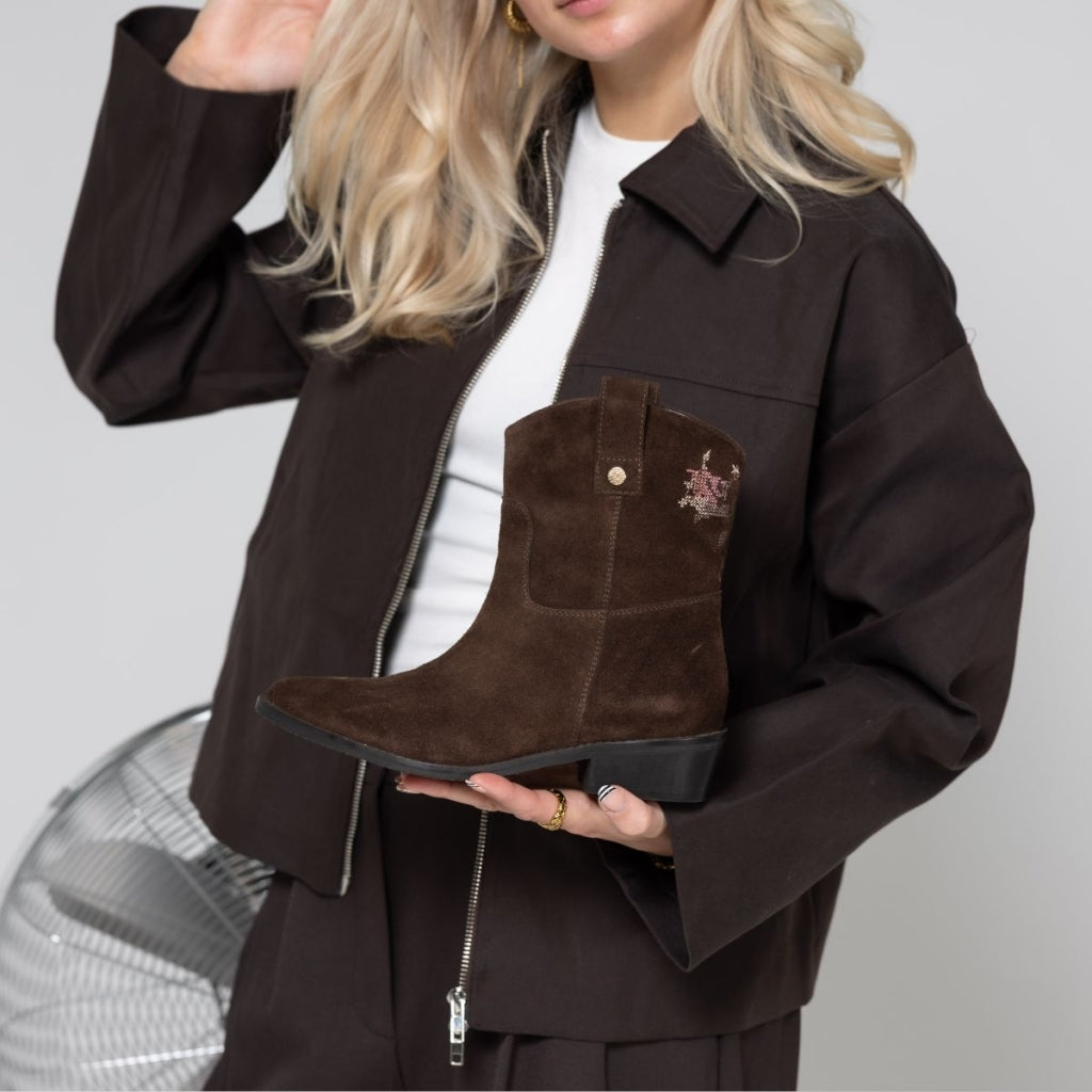 COPENHAGEN SHOES THE MONICE BOOT Laarzen 0012 BROWN