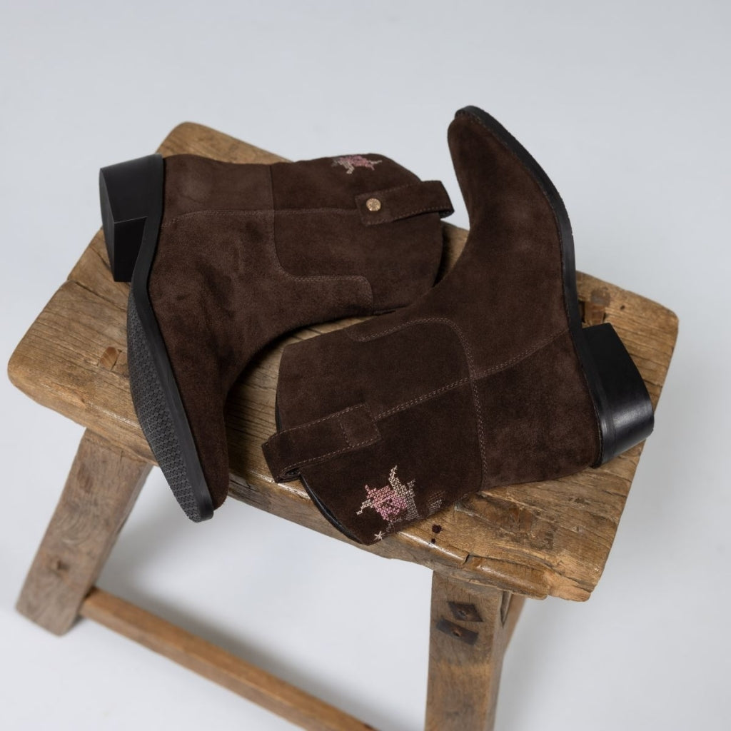 COPENHAGEN SHOES THE MONICE BOOT Laarzen 0012 BROWN