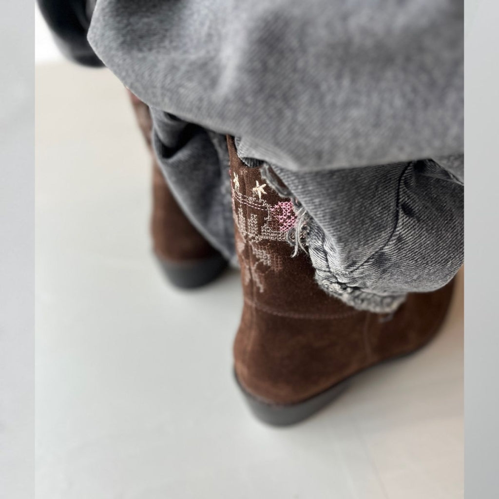 COPENHAGEN SHOES THE MONICE BOOT Laarzen 0241 COGNAC