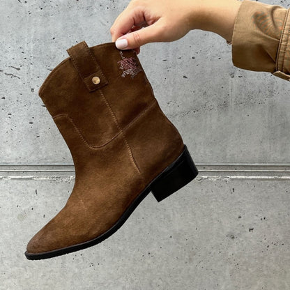 COPENHAGEN SHOES THE MONICE BOOT Laarzen 0241 COGNAC
