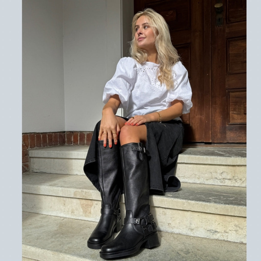 COPENHAGEN SHOES THE MOOD Long boot 0001 BLACK