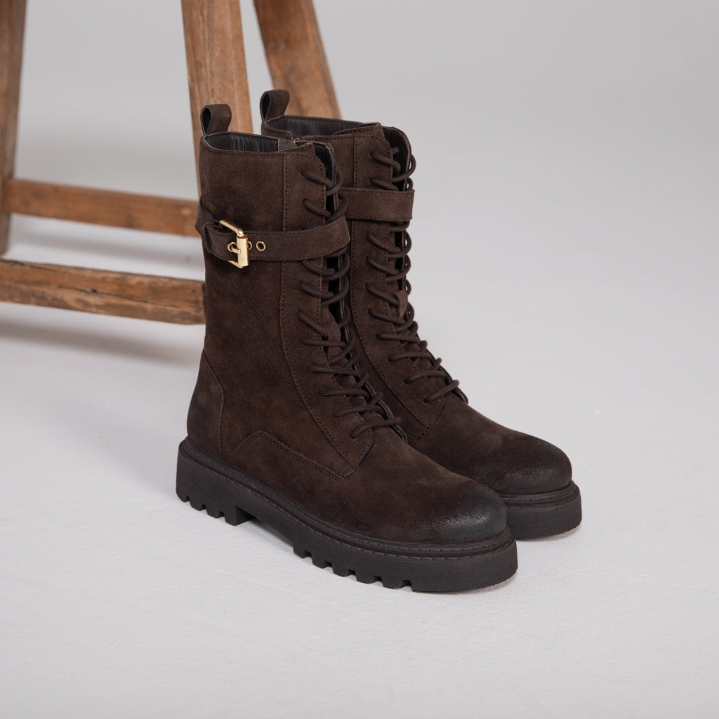COPENHAGEN SHOES THE MOON S. Laarzen 0018 DK BROWN