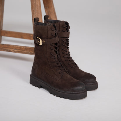 COPENHAGEN SHOES THE MOON S. Laarzen 0018 DK BROWN