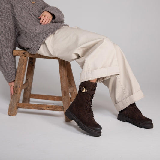 COPENHAGEN SHOES THE MOON S. Laarzen 0018 DK BROWN