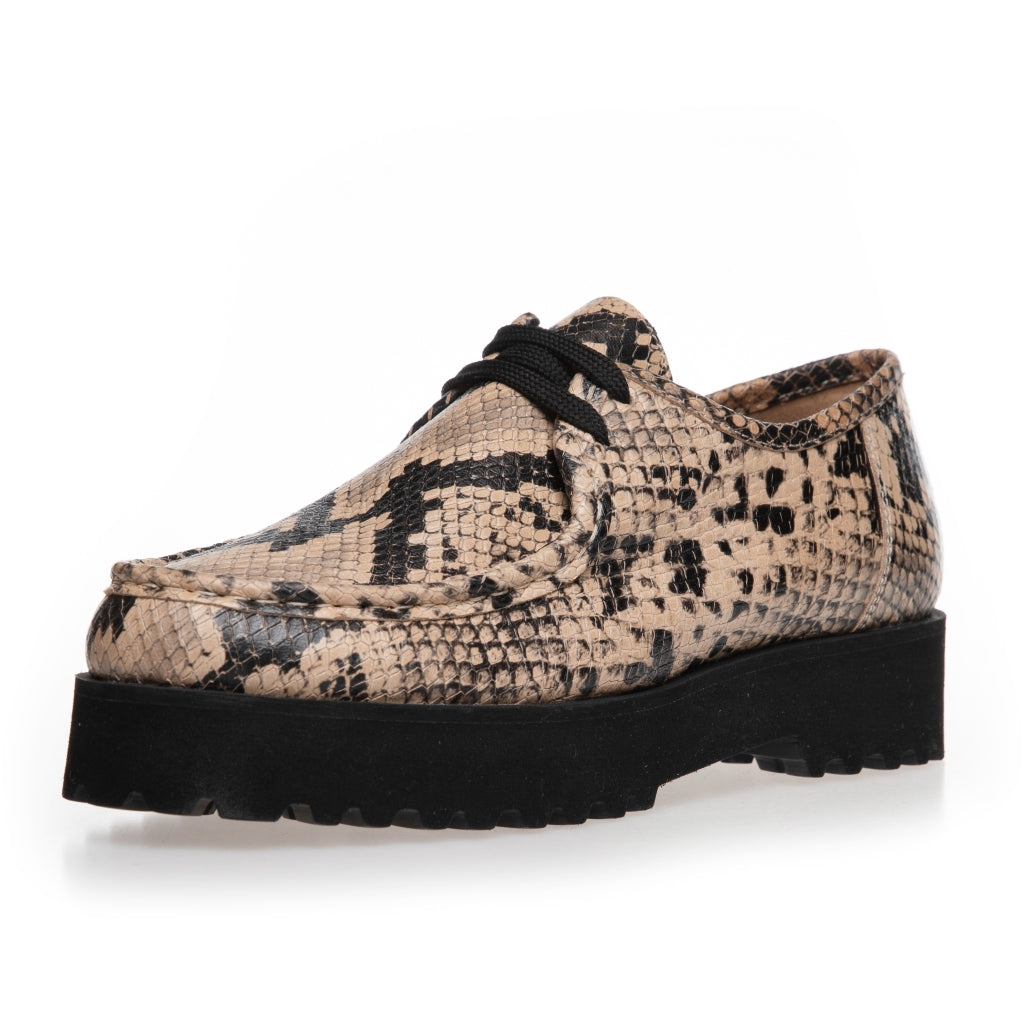 COPENHAGEN SHOES THE MOVEMENT - TAUPE SN Shoe 005 TAUPE-BLACK