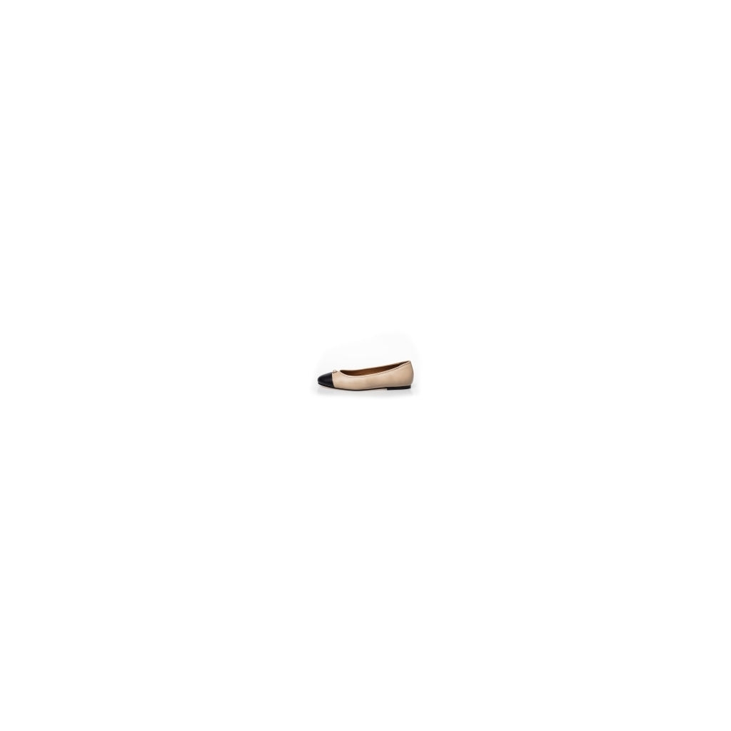 COPENHAGEN SHOES THE NEW PEARL BALLERINA Ballerinas 0007 BLACK / NUDE