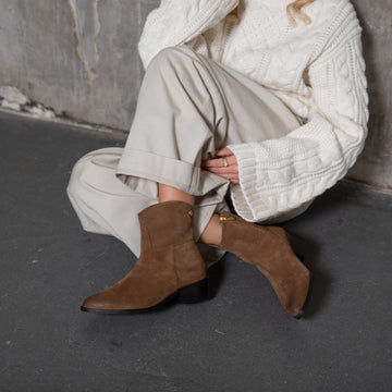 COPENHAGEN SHOES THE NOTE BOOT LOW S Laarzen 0241 COGNAC